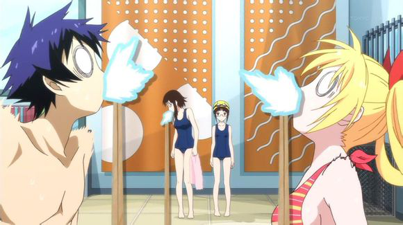 动画中频繁出现的喷水表情