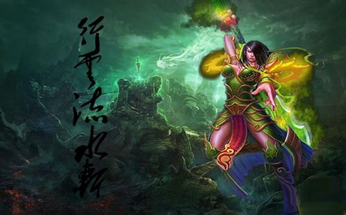 屌丝玩家自制英雄展示图