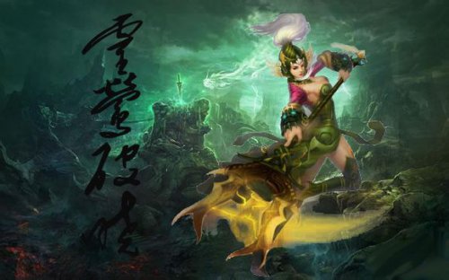 屌丝玩家自制英雄展示图