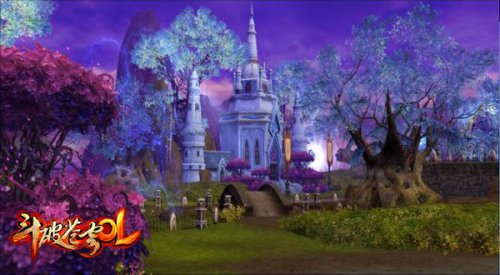 《斗破苍穹OL》实景截图—结拜神庙