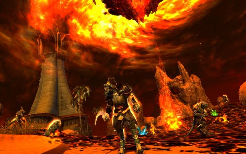 《时空裂痕》逼真的火焰裂痕,让人感觉阵阵发热