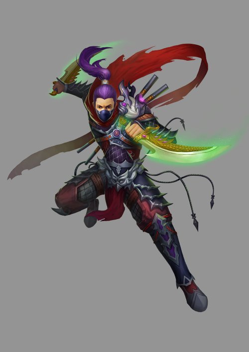 《大武侠》人物原画