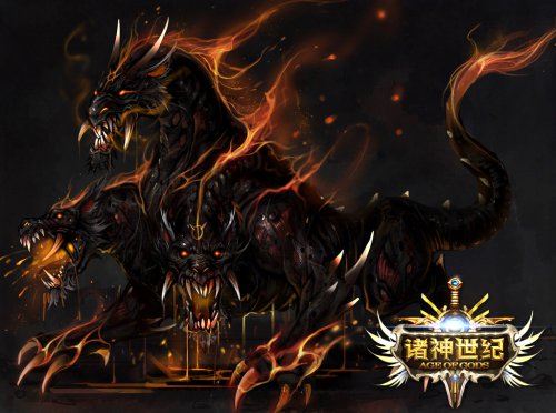 BOSS原画——地狱恶犬
