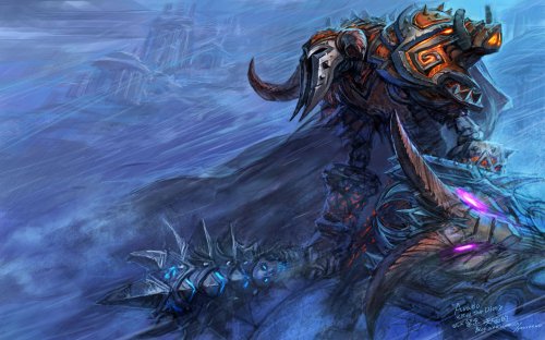 知名画师咬人《魔兽世界》同人涂鸦集欣赏