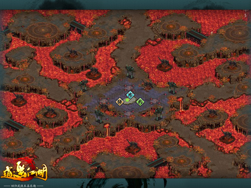 复杂地形众多分身,争夺BOSS并非易事