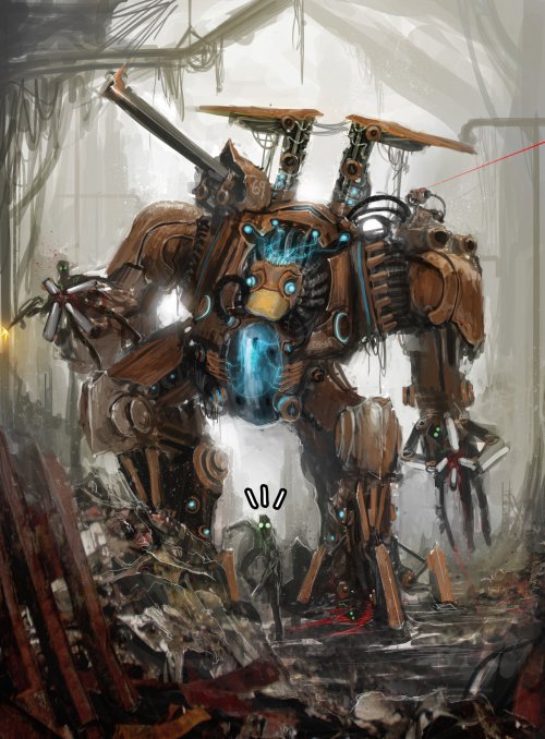 复仇者联盟奇幻风插画