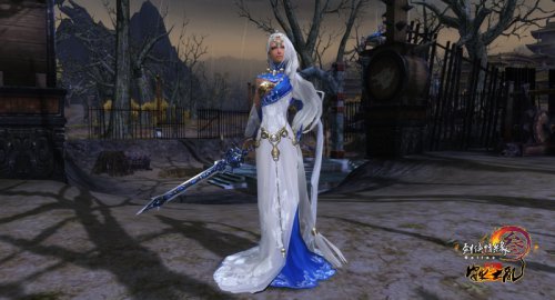 CG中出现的美女为新的野外BOSS