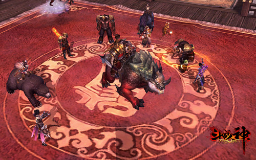 《斗战神》实景截图,3D锁视角类游戏王者之作