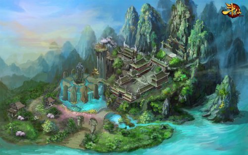 《斗仙》姬水河畔布局