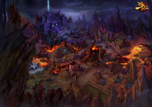 《斗仙》丰都鬼城布局