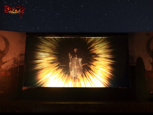 《斗战神》打造网游史上首个户外全息,玄奘大师与大雁塔相映生辉