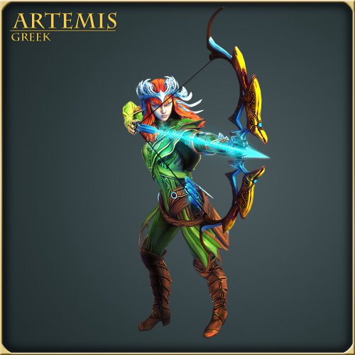 《神之浩劫》希腊之阿尔特弥斯_Artemis