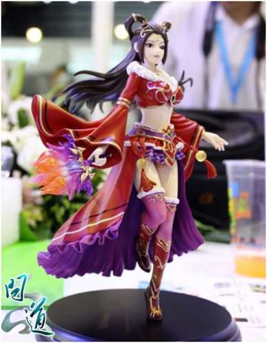 《问道》火女手办