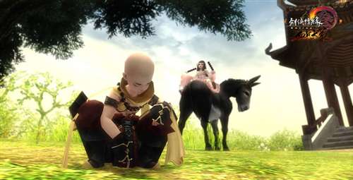 少林少侠诙谐表情