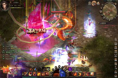 《诛邪》水晶神座旁帮派对战