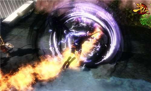 《斗仙》九黎超强视觉冲击的技能特效