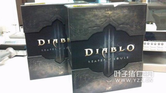 暗黑3夺魂之镰典藏版实物