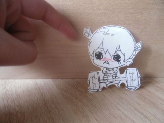 “龙之谷纸片人”