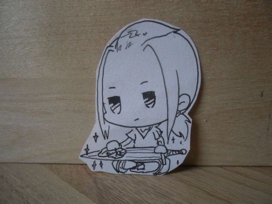 “龙之谷纸片人”