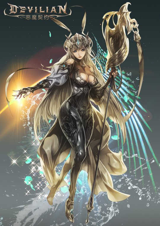 《恶魔契约》游戏原画