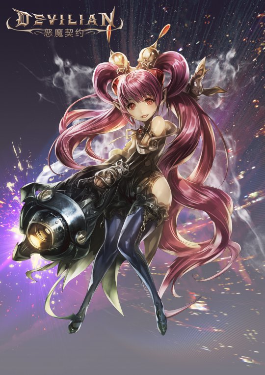 《恶魔契约》游戏原画