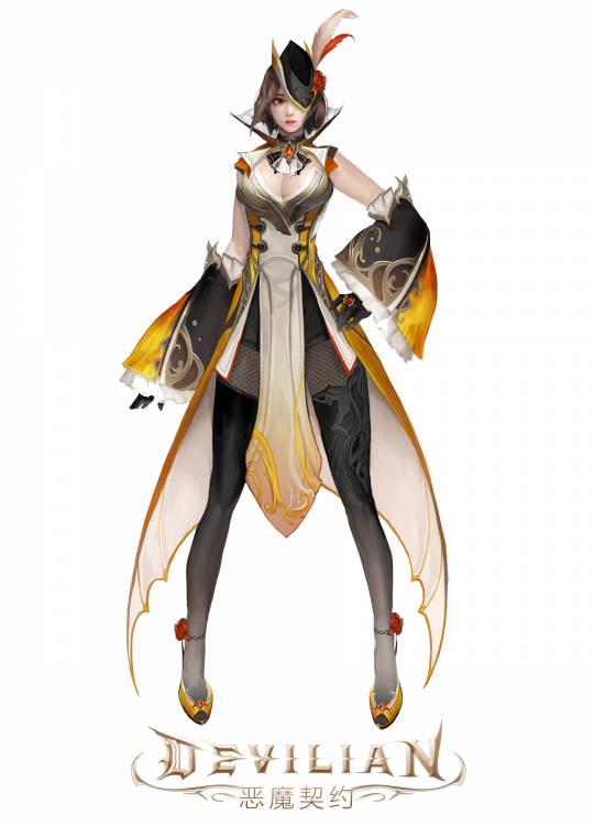 《恶魔契约》游戏原画