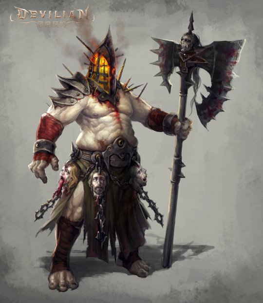 《恶魔契约》游戏原画