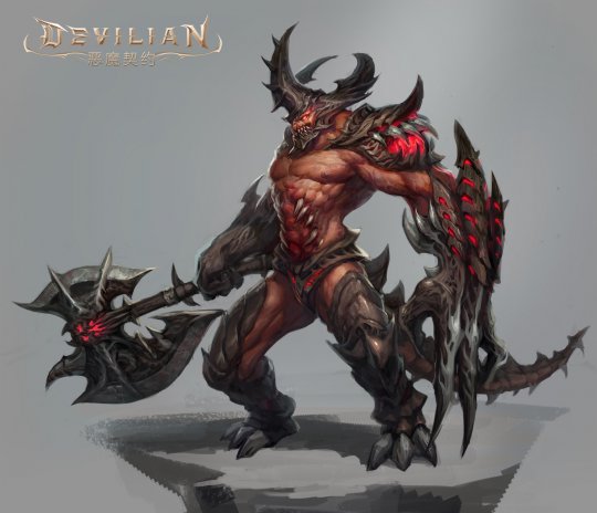 《恶魔契约》游戏原画