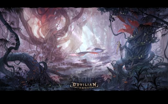 《恶魔契约》游戏原画