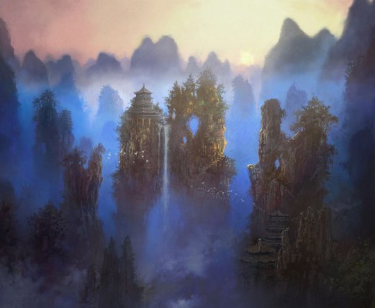 剑灵场景原画欣赏