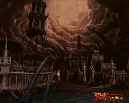 《无冬online》原画