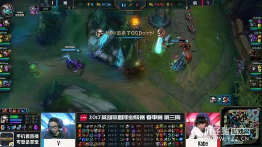 LPL������16�յ�һ����3�֣�NB����QG��С��ͷ��ɱ��