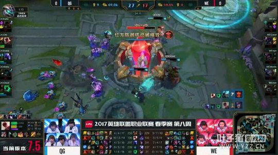 LPL4��2�յ�3����1�֣�����֮ì�׵ǳ� QG��Ӯһ��