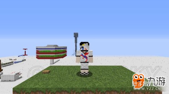 《我的世界》平地红石隐藏门建造图文教程