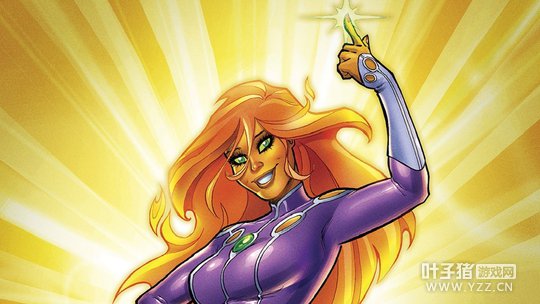 What actress is stepping into Starfire's shoes?