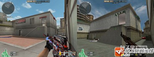 CF10月版本优化地图 新旧赛车之城对比