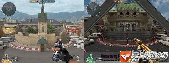 CF10月版本优化地图 新旧赛车之城对比