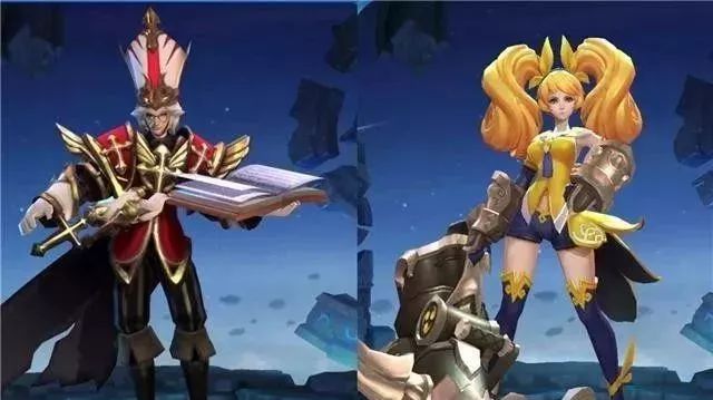 王者荣耀:火炮千金与天堂福音特效预览,终