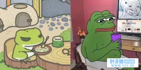 青蛙旅行也阻挡不了我喝粥召唤神龙