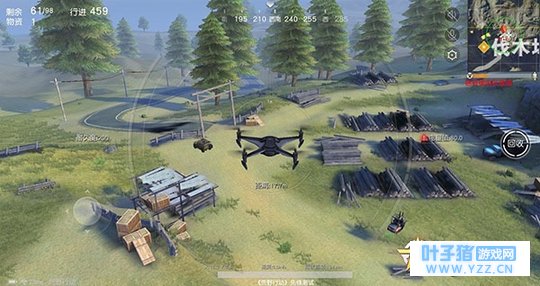 《荒野行动》无人机横空出世,妈妈再也不用