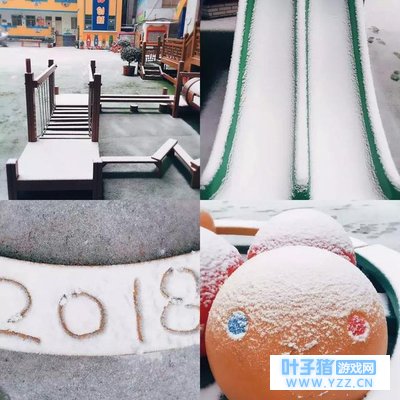 白河县幼儿园:我们和雪花美丽的约会