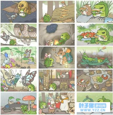 朋友圈的《旅行青蛙》最新无限三叶草汉化版