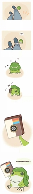 大神制作旅行青蛙好玩同人图,爆笑之余满满