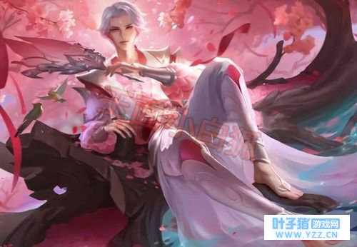 王者荣耀诸葛亮桃夭新原画预览 英气十足不