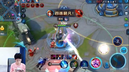 王者荣耀:主播小浪浪李白野区惨遭吊打,残