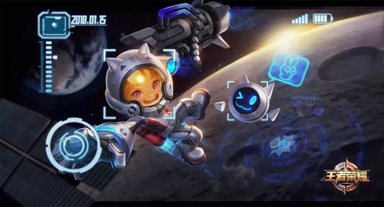 王者荣耀:鲁班新皮肤星空梦想即将上线,特