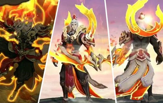 王者荣耀四款新高级皮肤局内建模曝光新皮肤