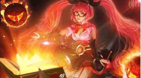 王者荣耀cos安琪拉神还原,网友赞:这布料