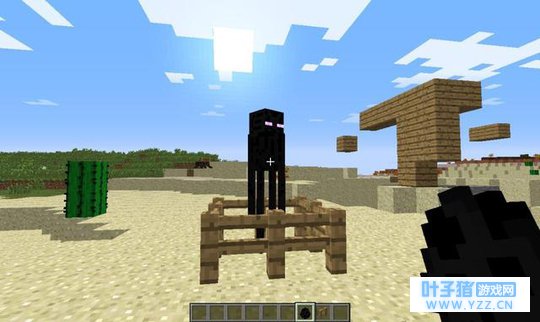 在《我的世界》中历尽千辛万苦 终于找到了