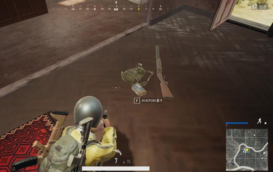 绝地求生:有这么一把枪,落地时你连看都不